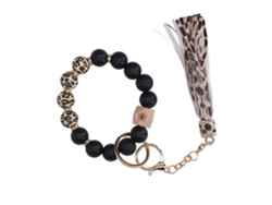 Pulsera Llavero De Silicona Flexible Y Lavable Para Llaves De Coche, Compras Y Actividades Al Aire Libre Xh 004