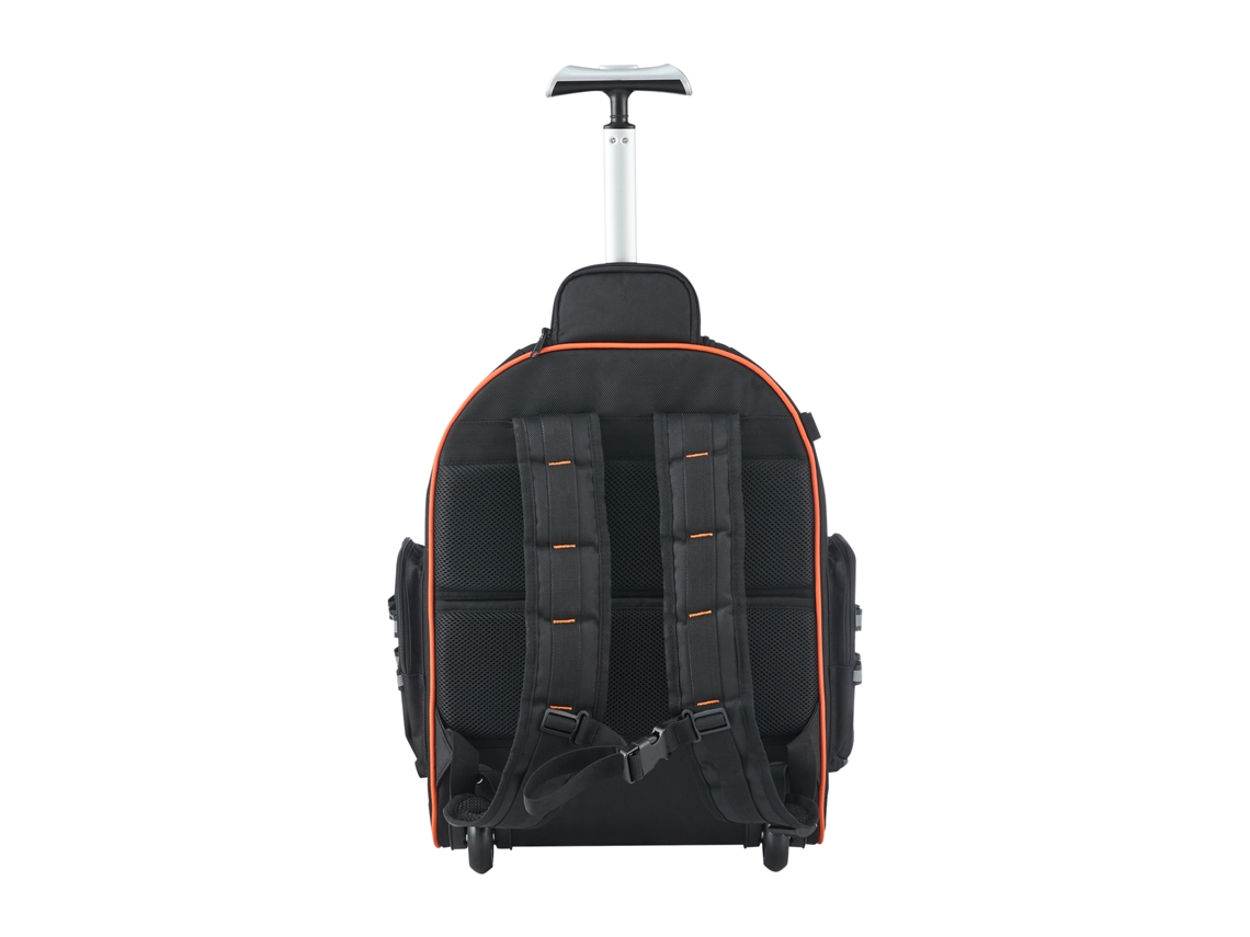Mochila con ruedas Succebuy 440 x 250 x 480 mm con 45 bolsillos, capacidad de carga de 50 kg