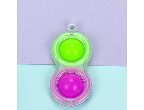 Simpl gantungan kunci peredup aksesori jimat mainan untuk pria wanita anak-anak sederhana gantungan kunci antistress cincin hadiah mainan fidget