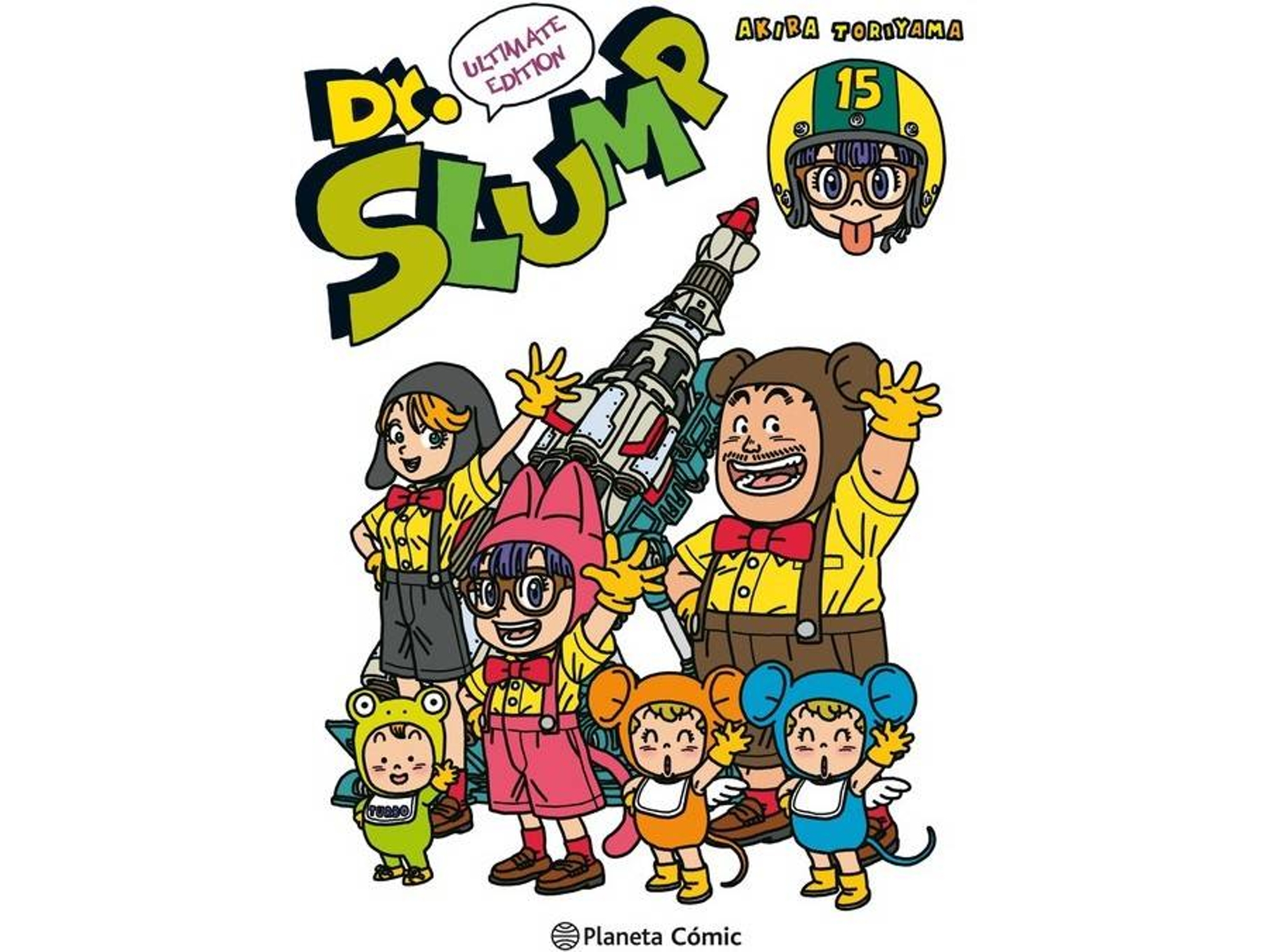 Libro Dr.Slump 15 de Akira Toriyama (Español)