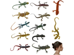 Accesorios Para Cheveux Reptile, 12 Pièces De Pinces À Farce Gecko