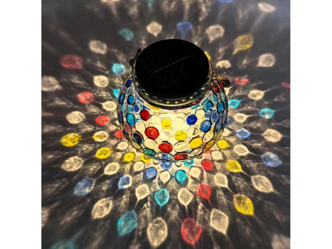 Luminária Esférica De Vidro Solar , Ip65 À Prova De Águadecoração Para Varanda Luz Quente Hexinyigjly