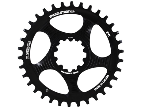 Anel de Corrente Sram Direct Mount Gxp 6 Mm Offset Preto 34Tblackspire
