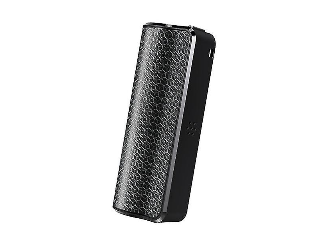 Mini grabadora de voz, reproductor MP3 digital Yizhood de 4 GB, recargable y activado por voz (negro)