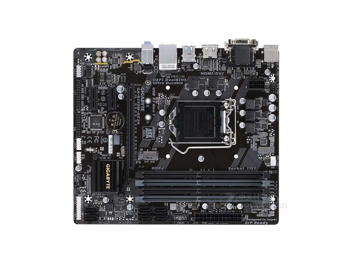 Placa Base Gigabyte B250m-ds3h(socket Lga 1151 - Intel B250 - Ddr4 - Micro Atx)