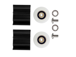 Kit De Rodillos Para Puerta Deslizante 22mm Para Invernadero Halls Repuesto De Ruedas Accesorios Herramientas