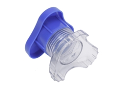 Trituradora de hielo manual Rosewell con manivela para granizados y bebidas heladas