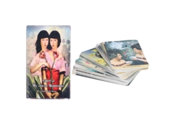 Baraja De Tarot Para Mujer Con 83 Cartas Para Principiantes Y Juegos De Mesa 10,3 X 6 Cm
