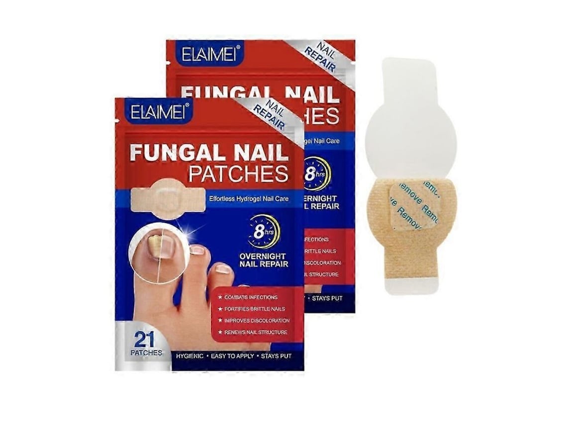 Parche Reparador De Uñas Impermeable Contra Hongos Para Uñas Dañadas O Descoloridas 2025