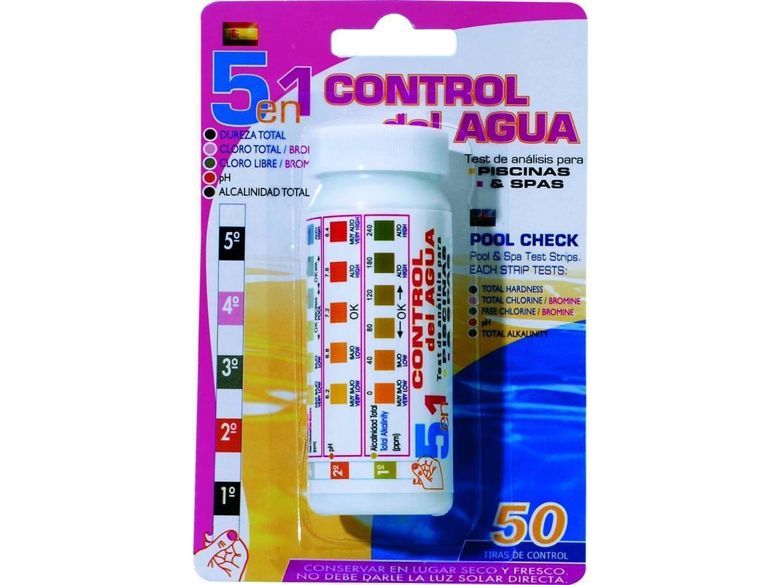 Teste Kit Tiritas PQS 5 Funciones