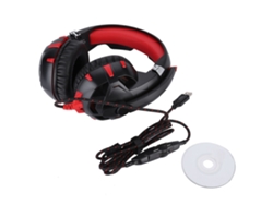Auriculares Gaming K2 Usb Con Sonido Estéreo Surround 7.1 Y Micrófono Para Juegos De Computadora