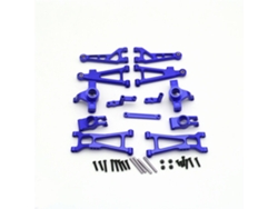 Rojomjx 1/16 Metal H16 16207 16208 16209 Kit De Brazos De Dirección Para Coches Rc De Mejora