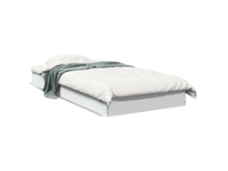Estructura De Cama VIDAXL Blanco Madera contrachapada (90x200 cm)