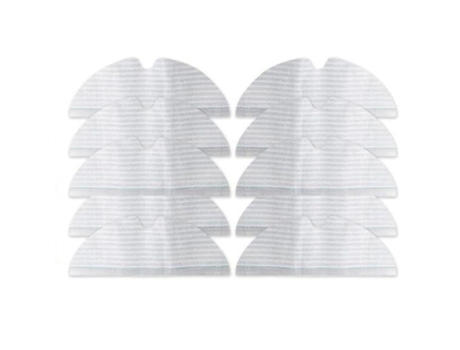 Paño de fregona para aspiradora Xiaomi Roborock S50 S55 S6 T6, paños de fregado desechables de repuesto, accesorios de almohadillas, 11 Uds.