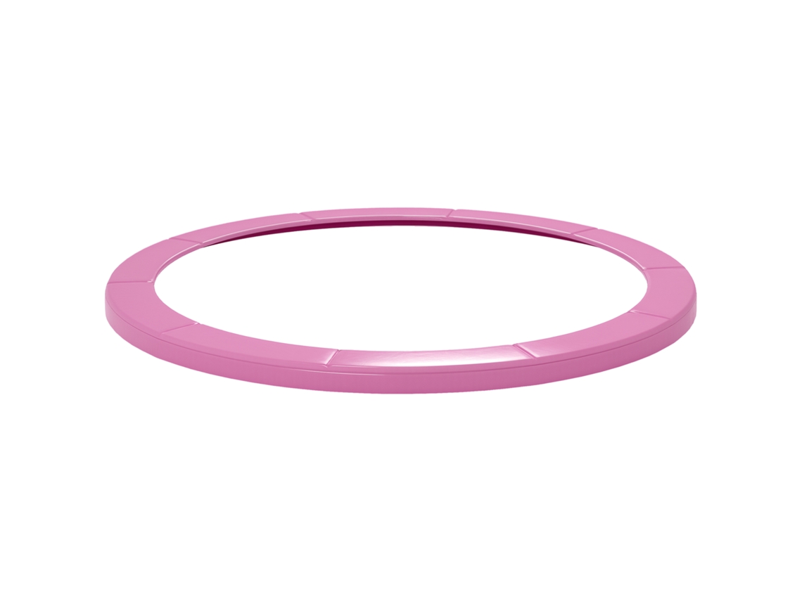 Funda protectora para el borde del trampolín, impermeable, Ø305cm, duradera, rosa.