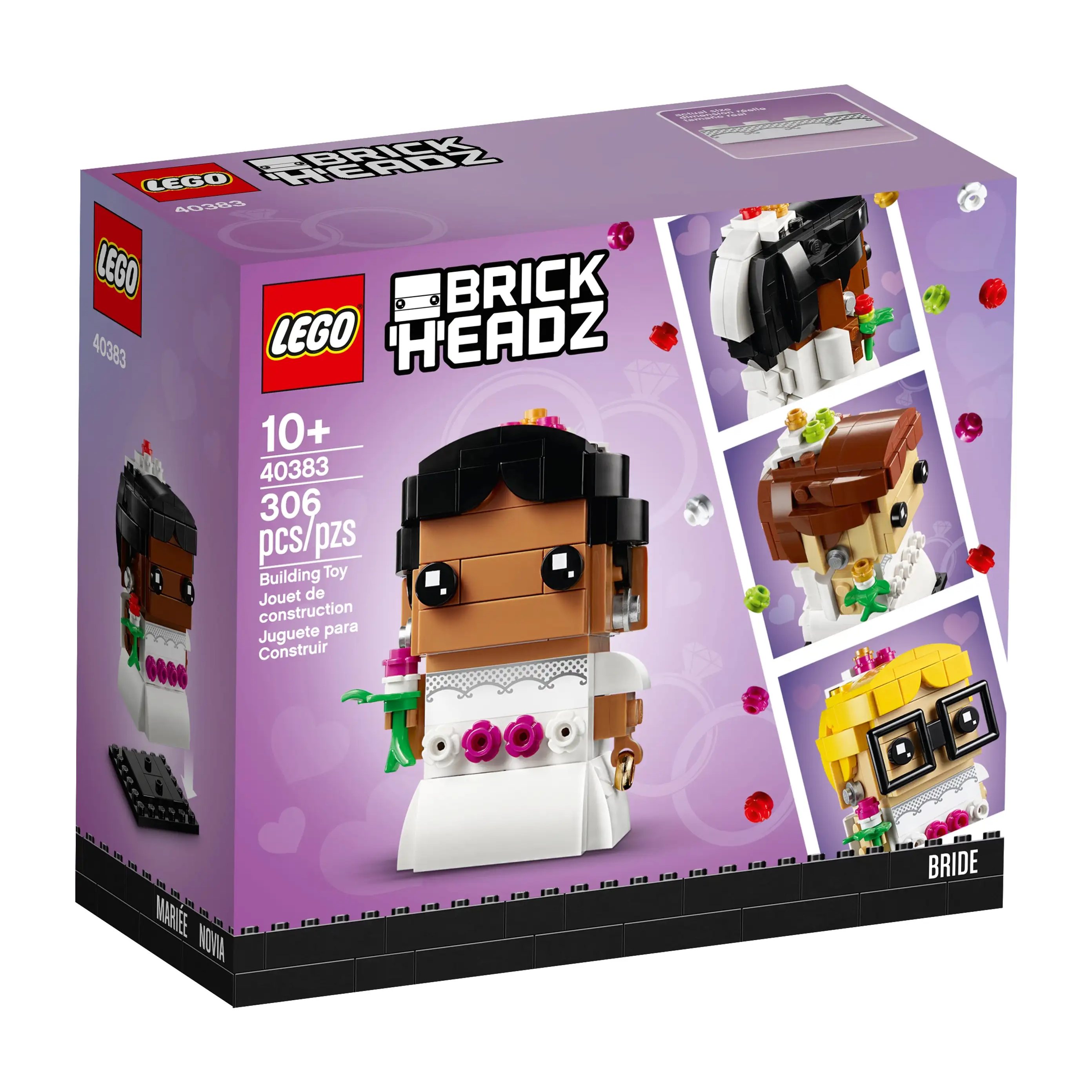 Novia de Lego de Brickheadz