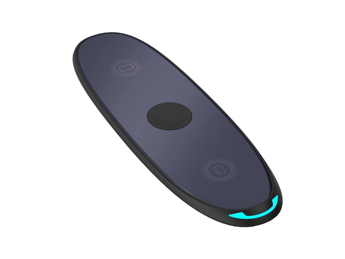 Cargador Inalámbrico Teléfono Reloj Yizhood Negro