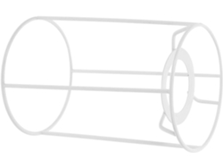 Estructura De Hierro Blanco Compatible Con Bombillas E27 Para Lámparas De Mesa De Estilo Industrial Y Retro Hechas Por Uno Mismo.
