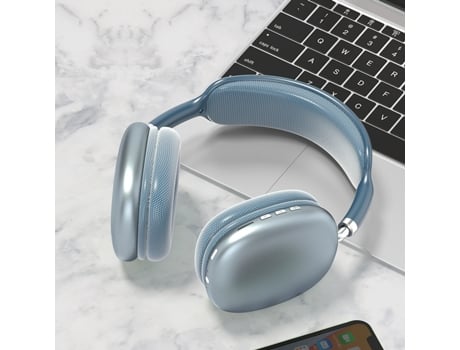 Auriculares Inalámbrico Bluetooth Noise-Cancellation Headsets Stereo Sound Heavy Bass Auriculares para Teléfono PC Gaming Headset en la cabeza