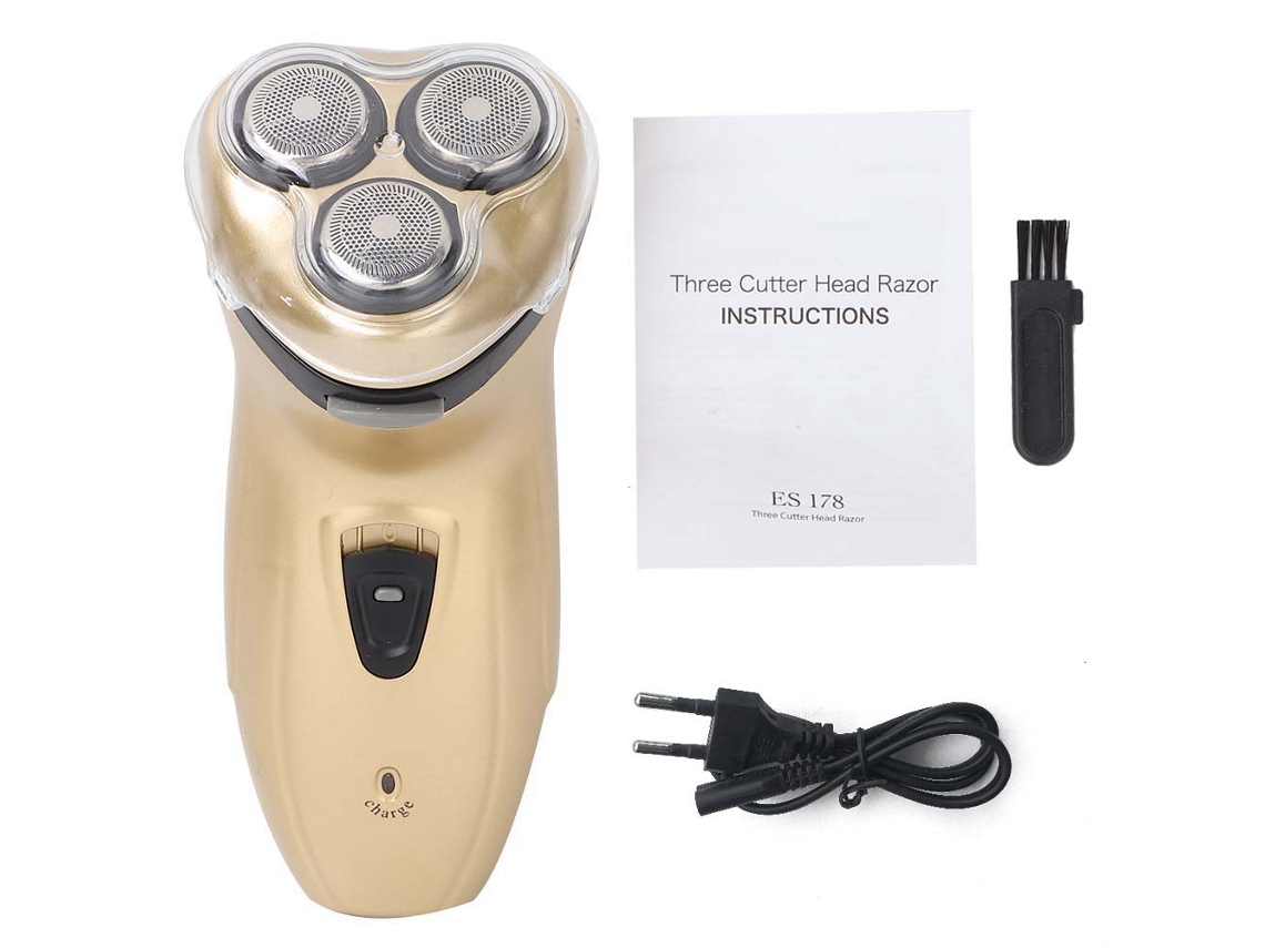 Afeitadora Eléctrica Para Hombre De 3 Cuchillas Recargable Inalámbrica Multifuncional Cortapelos Y Rasuradora De Barba