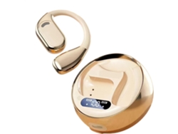 Auriculares con traducción en tiempo real disponibles para iOS y Android. Diseñados para la comunicación. Blancos.