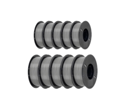 Filamento PLA para impresora 3D, diámetro de 1,75 mm, rollo de 1 kg, 10 kg, gris PETG OEM