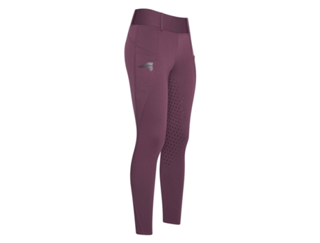Leggings de Mujer para Equitación EASY RIDER Mallas Full Grip Rojo (42)