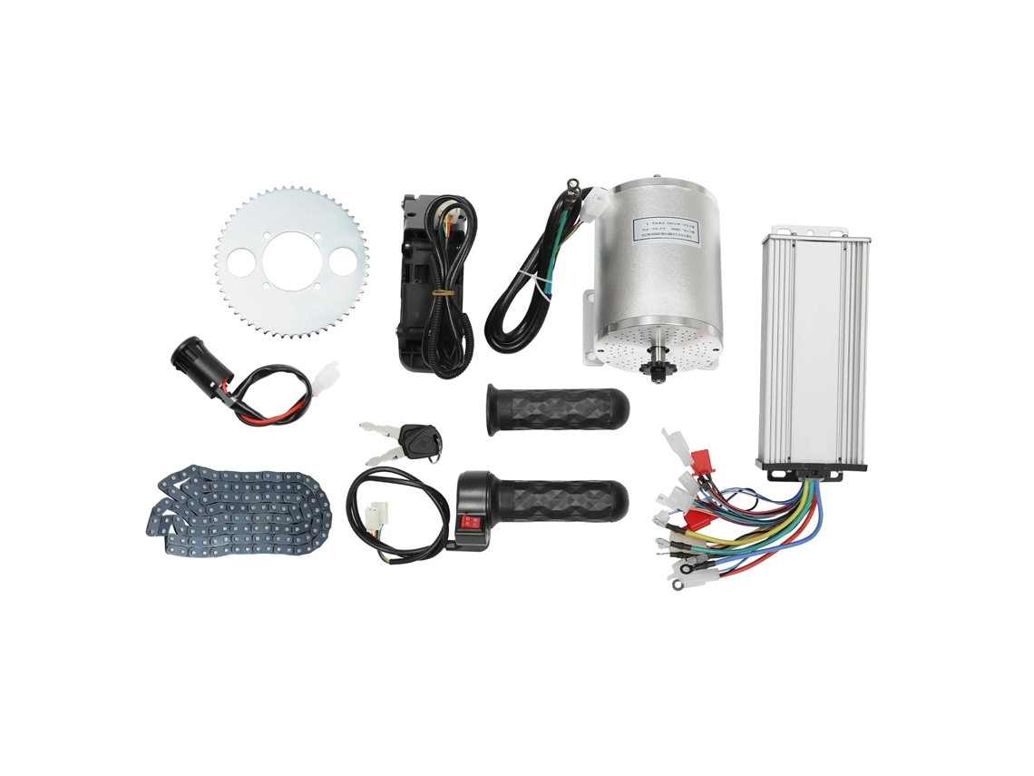 Kit de motor sin escobillas de 3 kW, alta eficiencia, robusta capacidad de carga, fabricado en plata.