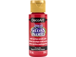 Pintura Acrílico AMERICANA Gloss Emanels Rojo Toscana (59 ml)