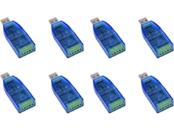 Módulo De Comunicación Usb A Rs485 8x, Convertidor De Línea Serie Semidúplex Bidireccional