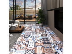 Tarimas Autoadhesivas 20 Uds Pvc Estampado Monocolor 1,86 M²