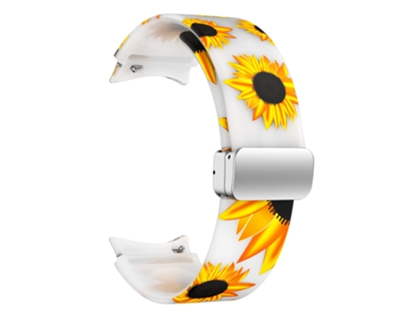 Correa de Silicona patrón impreso con hebilla para Samsung Galaxy Watch 5 40mm/44mm/Watch 5 Pro 45mm/Watch4 40mm/44mm/Watch4 Classic 42mm/46mm - gi...