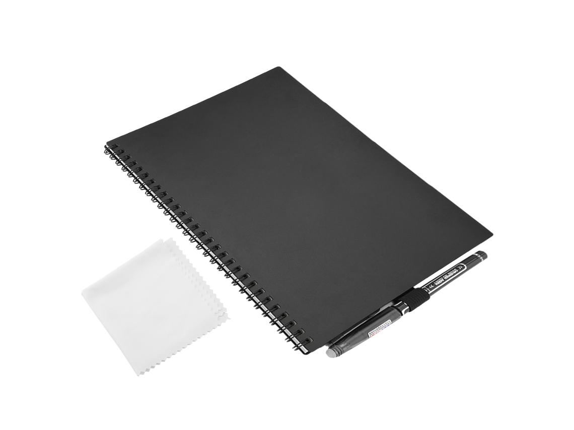 Libreta inteligente reutilizable y borrable con almacenamiento de aplicaciones