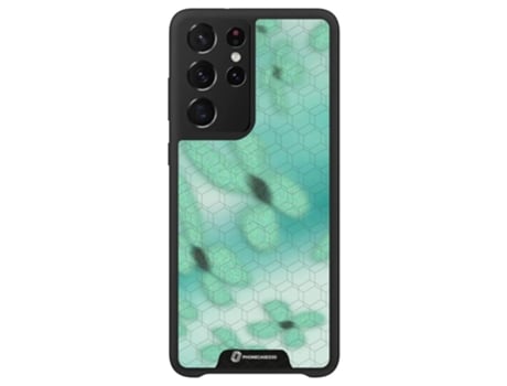 Funda Móvil Ultra Oficial para Samsung Galaxy S22 Ultra PHONECASES3D Piel Sintética Negro