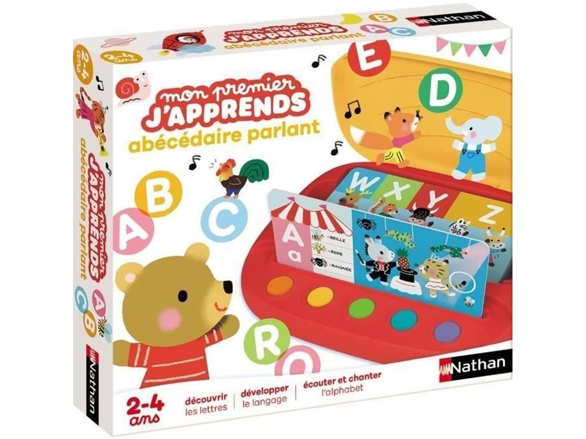 MI PRIMER APRENDO - HABLE EL ALFABETO - Juego educativo - NATHAN - ¡Descubre el alfabeto interactivo!