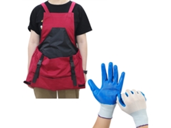 Delantal De Jardín Con Bolsillos Y Guantes, Bolsa De Cosecha Con Bolsillos De Liberación Rápida, Regalos Para Hombre Mujer