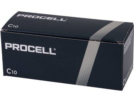 Pilas Alcalinas PROCELL LR14 (10 Und)