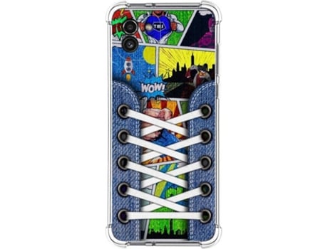 Carcasa para Samsung Galaxy A03 TUMUNDOSMARTPHONE Dibujos Antigolpes Zapatillas 14 Multicolor