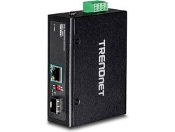 Convertidor de vídeo TRENDNET TI-PF11SFP en Negro