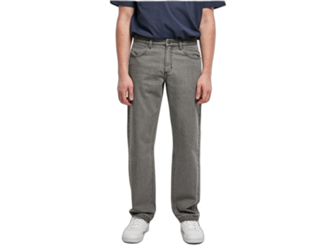 Pantalones Vaqueros para Hombre URBAN CLASSICS (28 - Gris)