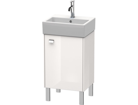 Mueble DURAVIT Brioso bajo mesada 43.4.0 x 33.9 cm 1 puerta con bisagra a la derecha 1 balda de cristal para lavabo Vero Air 072445