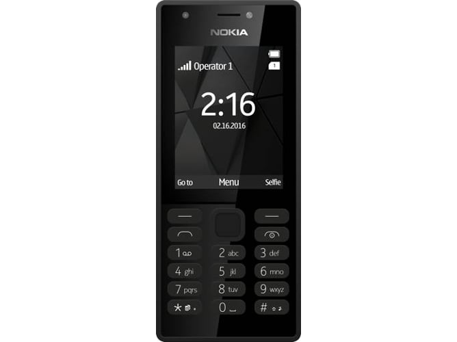 Teléfono móvil NOKIA 216 (2.4'' - Negro)