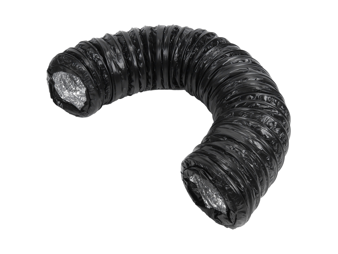 Manguera De Ventilación Flexible De 1 M Para Extractor De Aire Con Aislamiento Térmico Y Bajo Nivel De Ruido.
