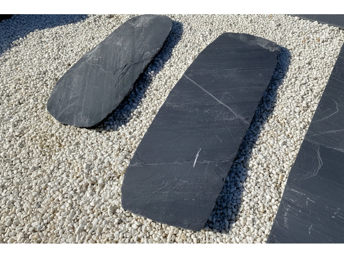 Paso Japonés Pizarra Oval Palet 62 Unidades / 50-70 Cm.