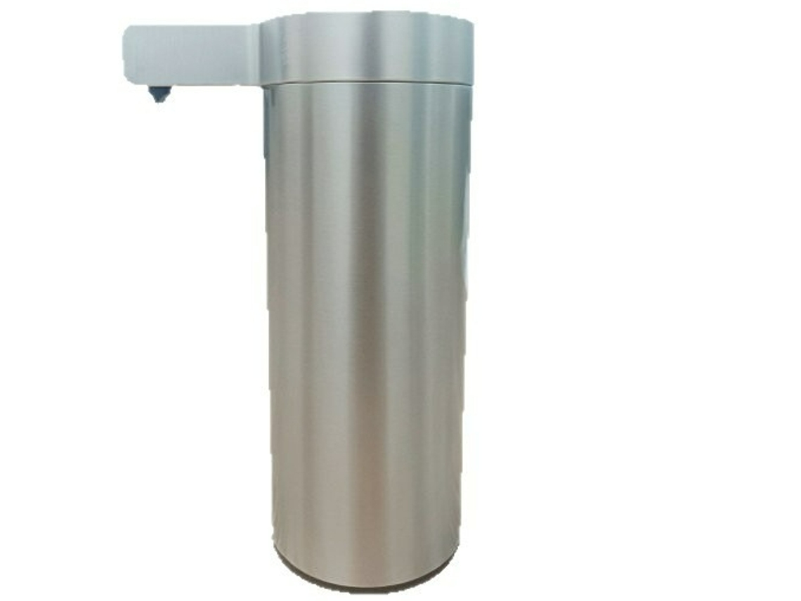 Dispensador automático de jabón de cocina con botella de loción de acero inoxidable y sensor sin contacto a batería (MDUG)