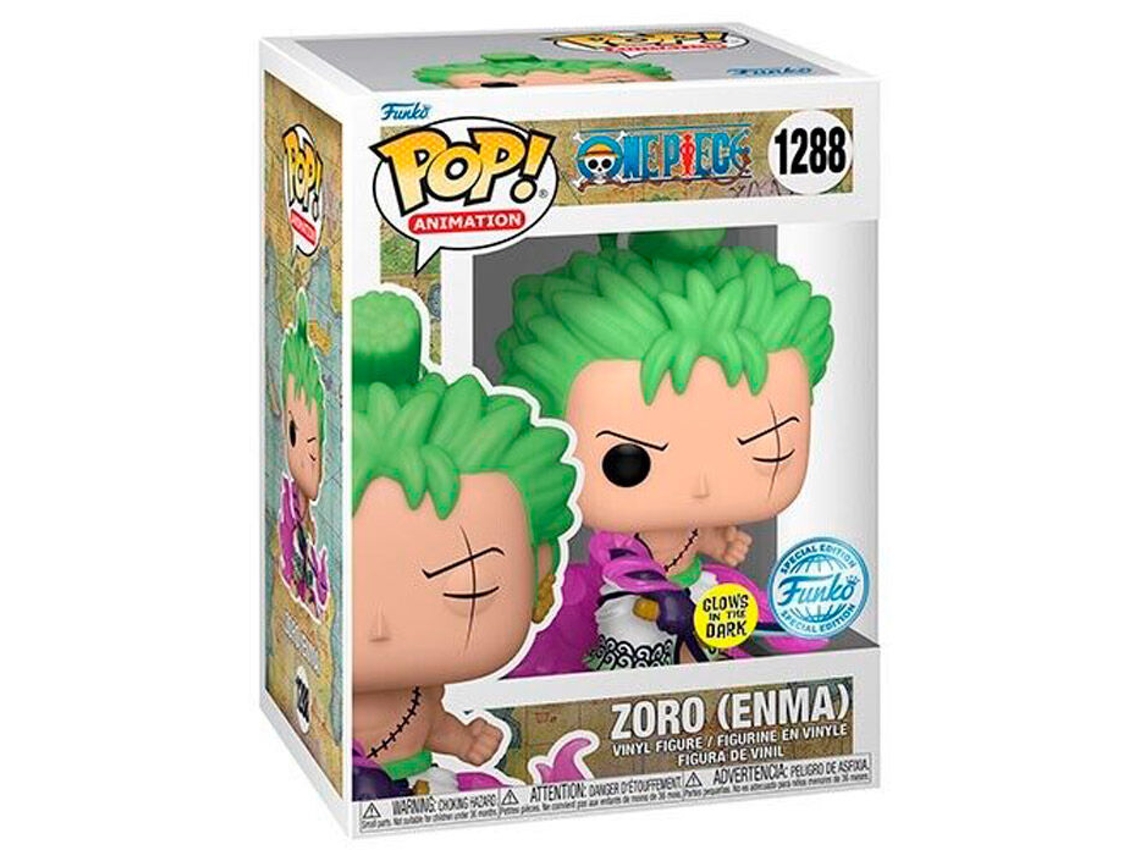 Figura Pop de One Piece Zoro Enma exclusiva B.active