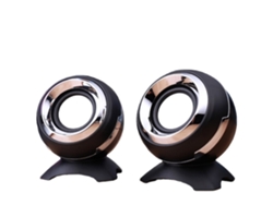 Portátil Mini Baixo Alto Falante Do Computador Desktop Pequeno Alto Falante Preto 