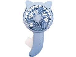 Ventilador De Escritorio Usb Mini Ventilador Portátil Presión Manual Sin Pilas Diseño Dibujos Animados