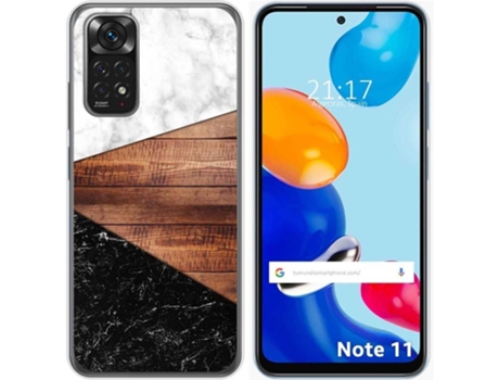 Carcasa Xiaomi Redmi Note 11 TUMUNDOSMARTPHONE Dibujos Mármol 11 Multicolor