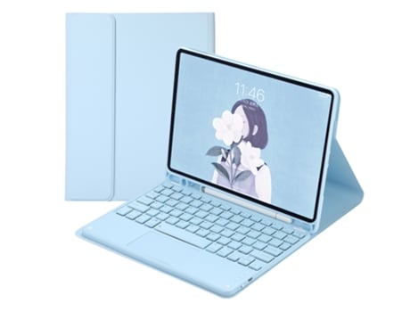 Carcasa Flip Cover y Teclado Bluetooth YIMGOTTA TS11C para iPad Air5 10.9ï 2022)/iPad Air4 10.9ï 2020)/iPad Pro11(2022/2021/2020/2018)